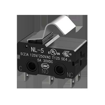NNC Waterproof Microswitch NL-10W55-F2-SZ 10A with simulated roller lever High-Speed and Accurate Switch for Industrial Automation