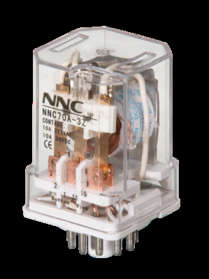 NNC 24VDC 10A Power Relay NNC70A Relay high DC voltage relay for Car Charging pile Solar Energy