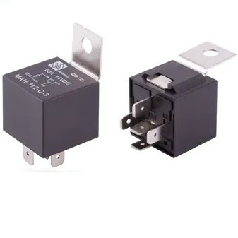 رله السيارات mAh-112-2A-4 40A 12V 5pin مع اتصال سبيكة الفضة الطاقة الكهرومغناطيسية العالمية رله السيارات للسيارة