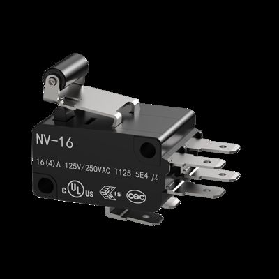 مفتاح ميكرو NNC المقاوم للماء من سلسلة NV مع أنواع مختلفة من الروافع مفتاح عالي السرعة ودقيق للأتمتة الصناعية