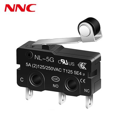 NNC الوزن المصغر سلسلة Micro Switch NL للإلكترونيات والآلات والصناعة الخفيفة