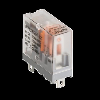 NNC القوة المصغرة المتوسطة المختومة NNC69K رلاي الامتثال ROHS مع مؤشر LED وزر الاختبار القابل للقفل