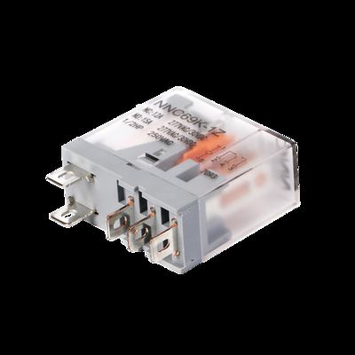 NNC القوة المصغرة المتوسطة المختومة NNC69K رلاي الامتثال ROHS مع مؤشر LED وزر الاختبار القابل للقفل