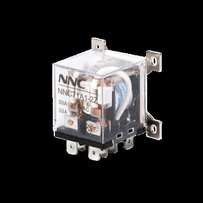 NNC 24VDC 30A JQX-12F رلاي الطاقة NNC71A1 رلاي الغرض العام للسيارات شحن كومة الطاقة الشمسية
