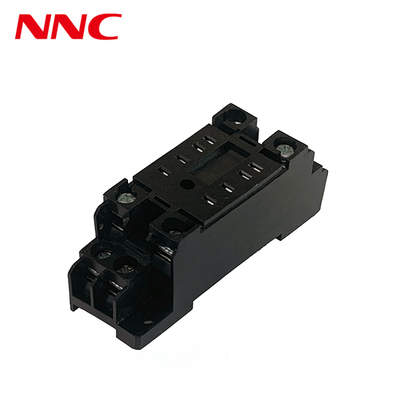 مقبس ترحيل NNC PYF08A-E Series مطبق على مرحل HHC68B/MY2/JQX-18F/HH52P